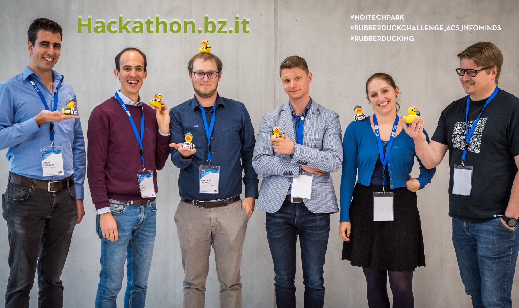 Hackathons im NOI Techpark: Der Beitrag von INFOMINDS und ACS