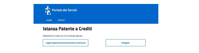 Distinzione tra legale rappresentante o lavoratore autonomo e delegato