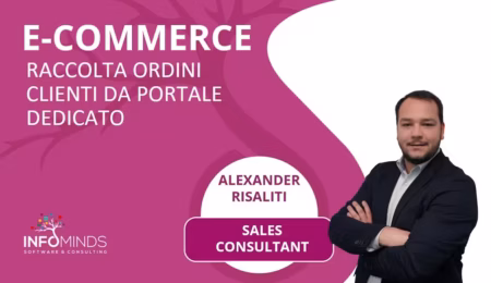 Rilevazione ordini clienti tramite un portale internet dedicato