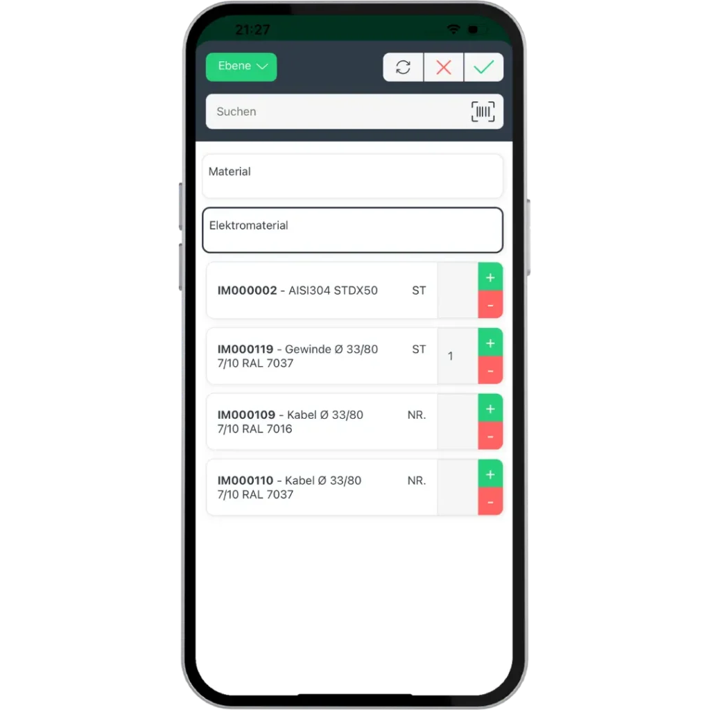 Ergo Mobile Work - Medien und Dokumente hochladen