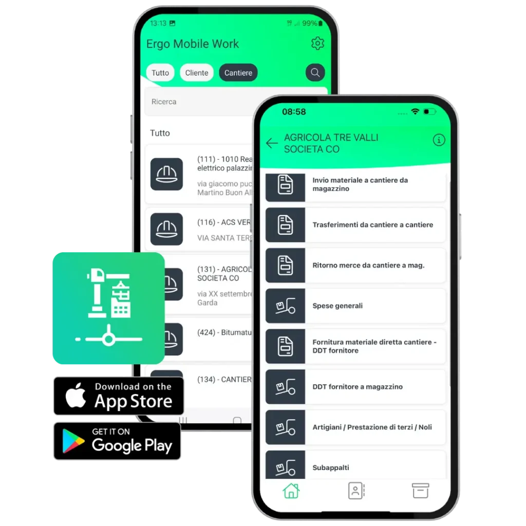 Ergo Mobile Work App