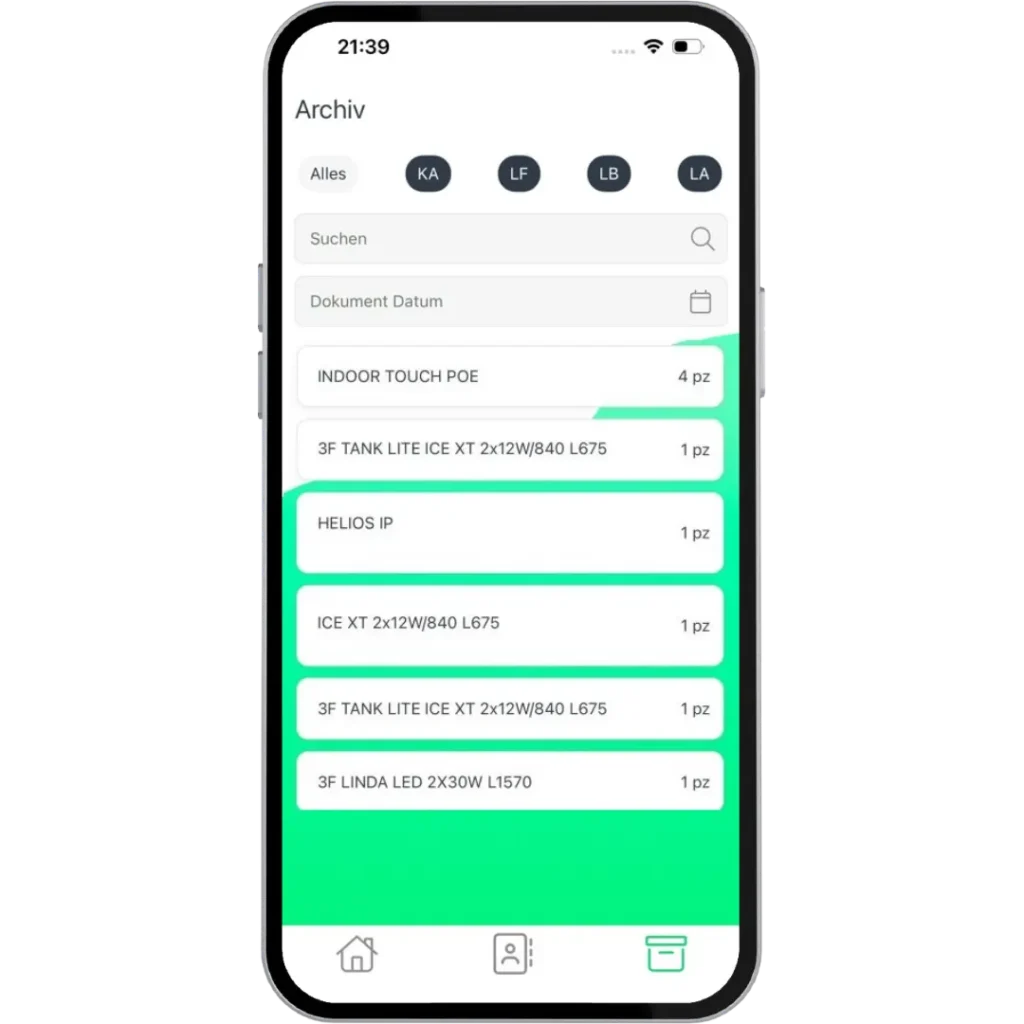 Ergo Mobile Work - Intelligenter Verlauf