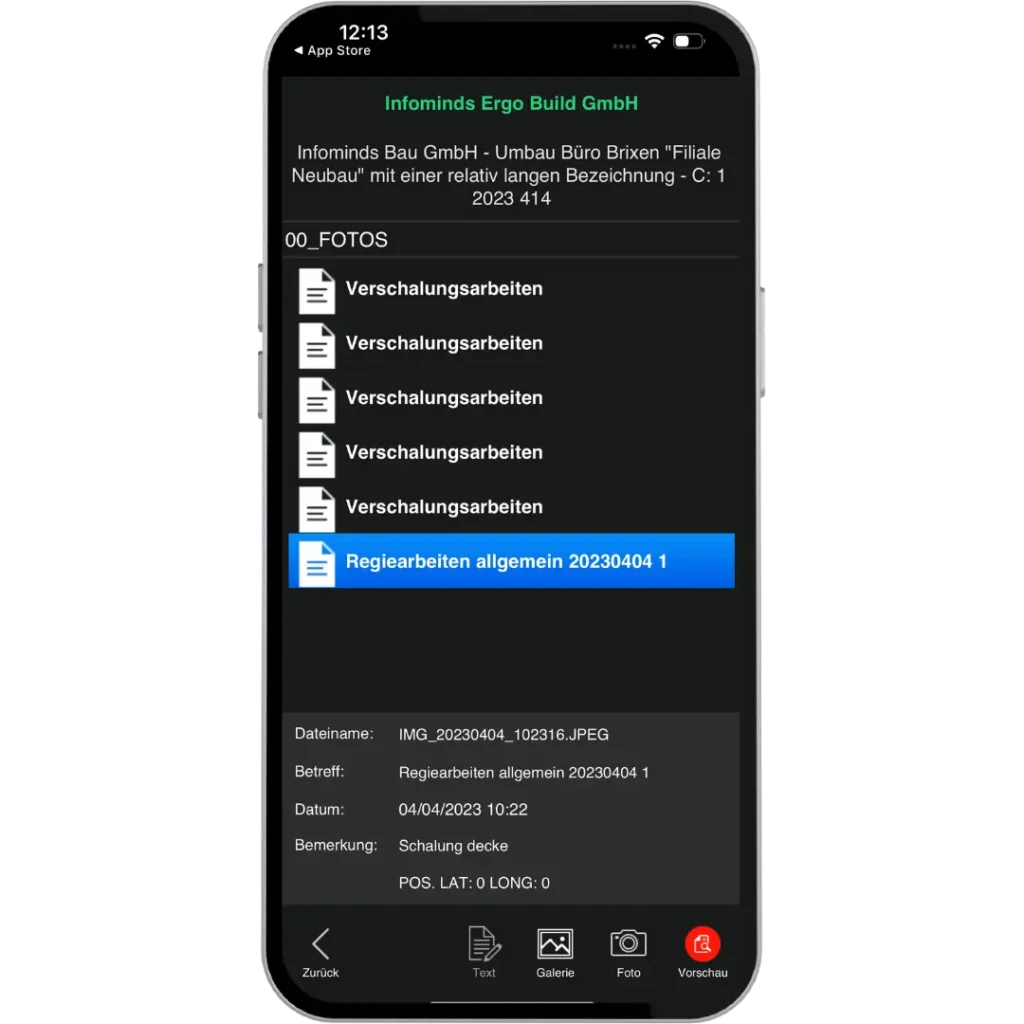 ergo mobile doc Erweiterte Suche