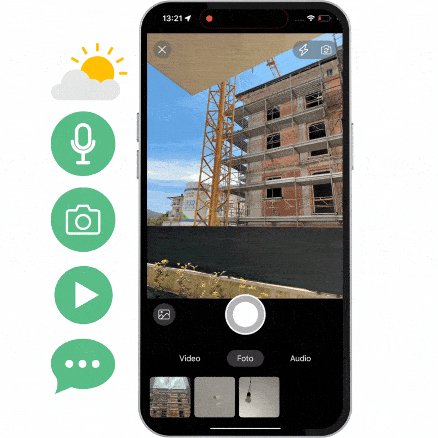 Documentazione multimediale e meteo - daily report