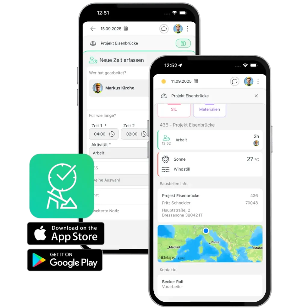 daily report bau app