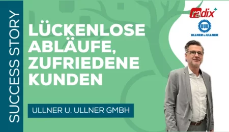Lückenloser Service: Neue Servicequalität mit Radix+