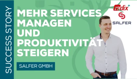 Mehr Services, mehr Produktivität: die Entscheidung von Salfer