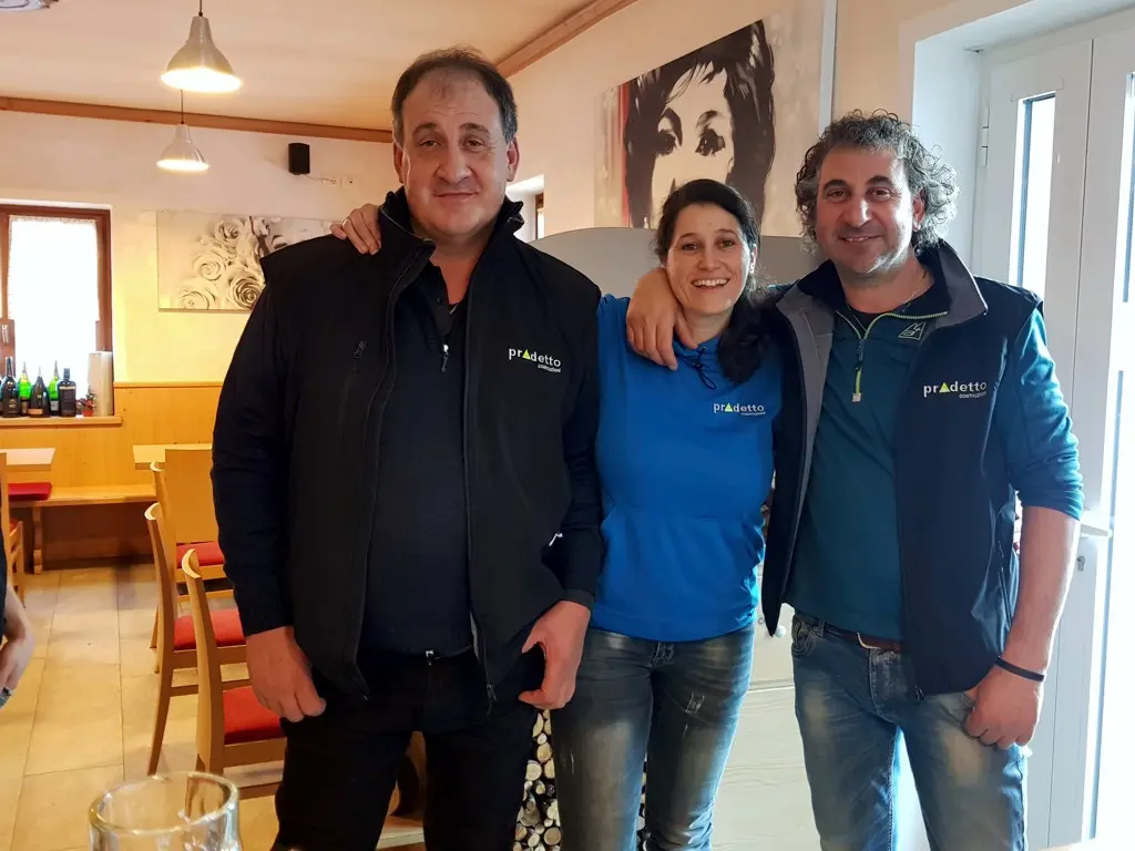 Pradetto Costruzioni, da sinistra: Alberto, Manuela e Remo