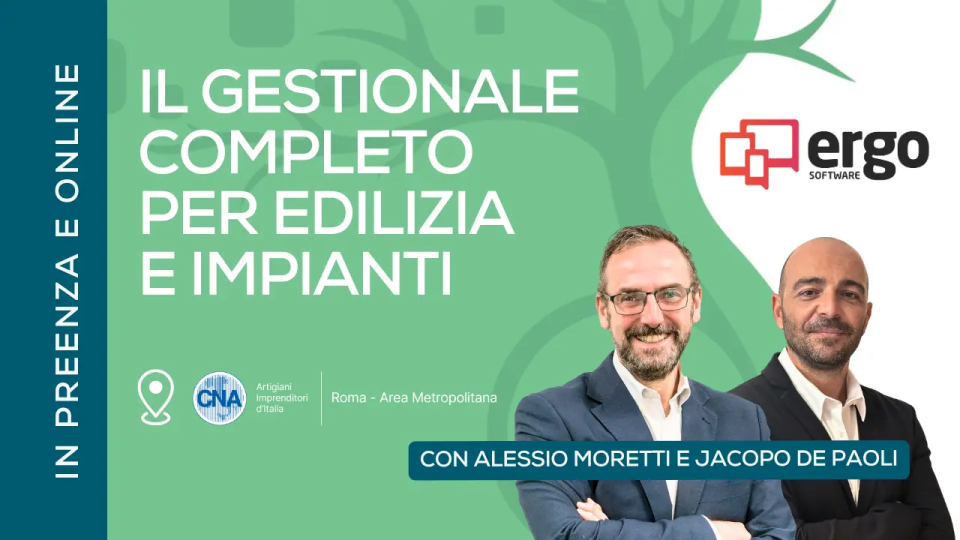 Ergo: evento CNA Roma