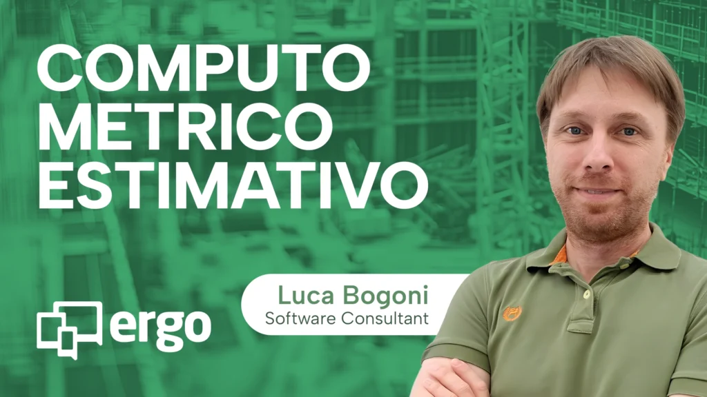 Webinar gestionale edilizia Ergo computo metrico estimativo Bogoni