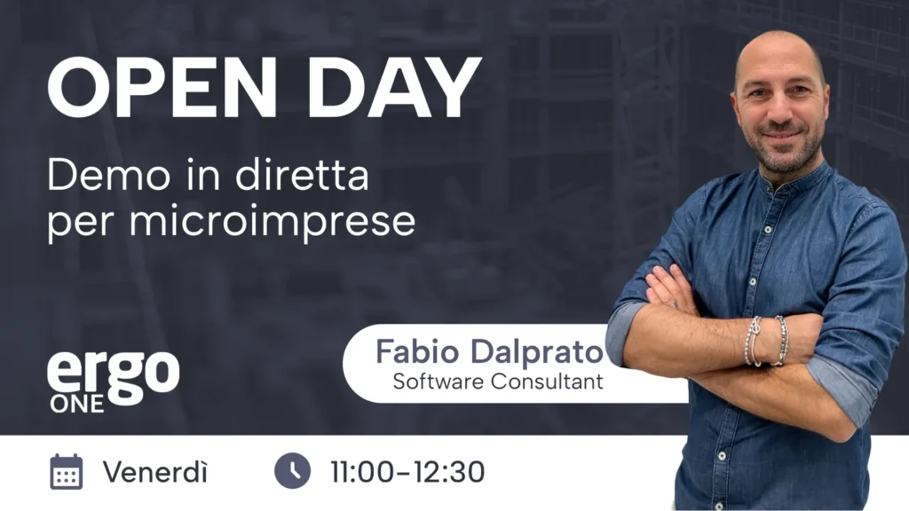 Open Day Ergo One Dalprato Venerdi