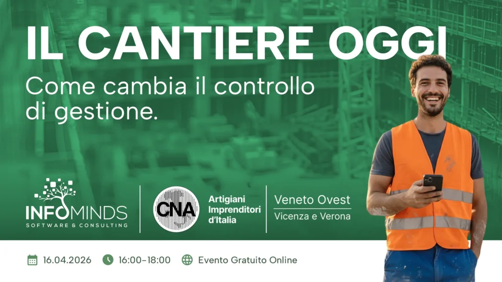 Evento Verona controllo di gestione di cantiere