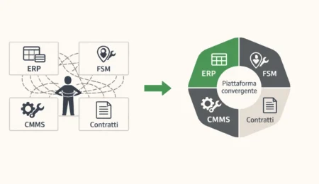 FSM, CMMS, contratti e fatturazione: perché quattro software non bastano più
