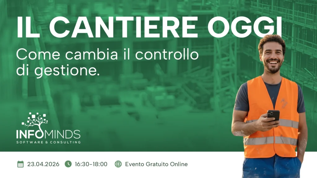 Evento online controllo di gestione di cantiere