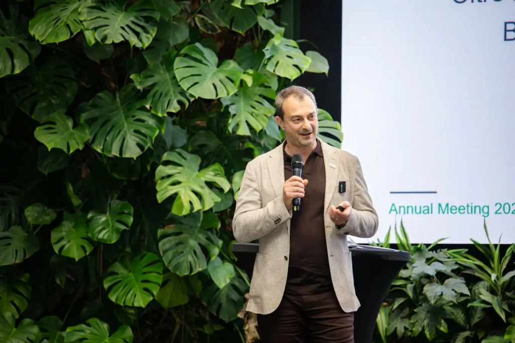 Head Of Ergo Construction Alessandro Carli durante l’Annual Meeting Infominds
